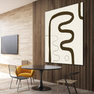 Sepia K by Franka Palek on GIANT ART - beige abstract