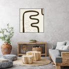 Sepia K by Franka Palek on GIANT ART - beige abstract