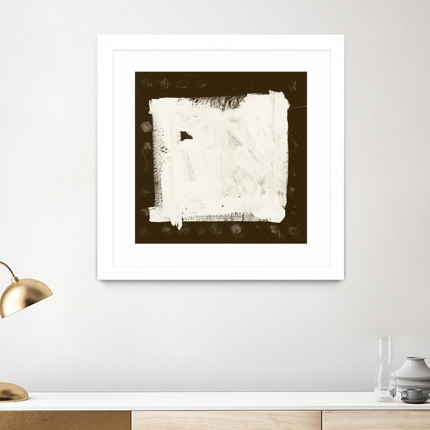 Sepia M by Franka Palek on GIANT ART - beige abstract
