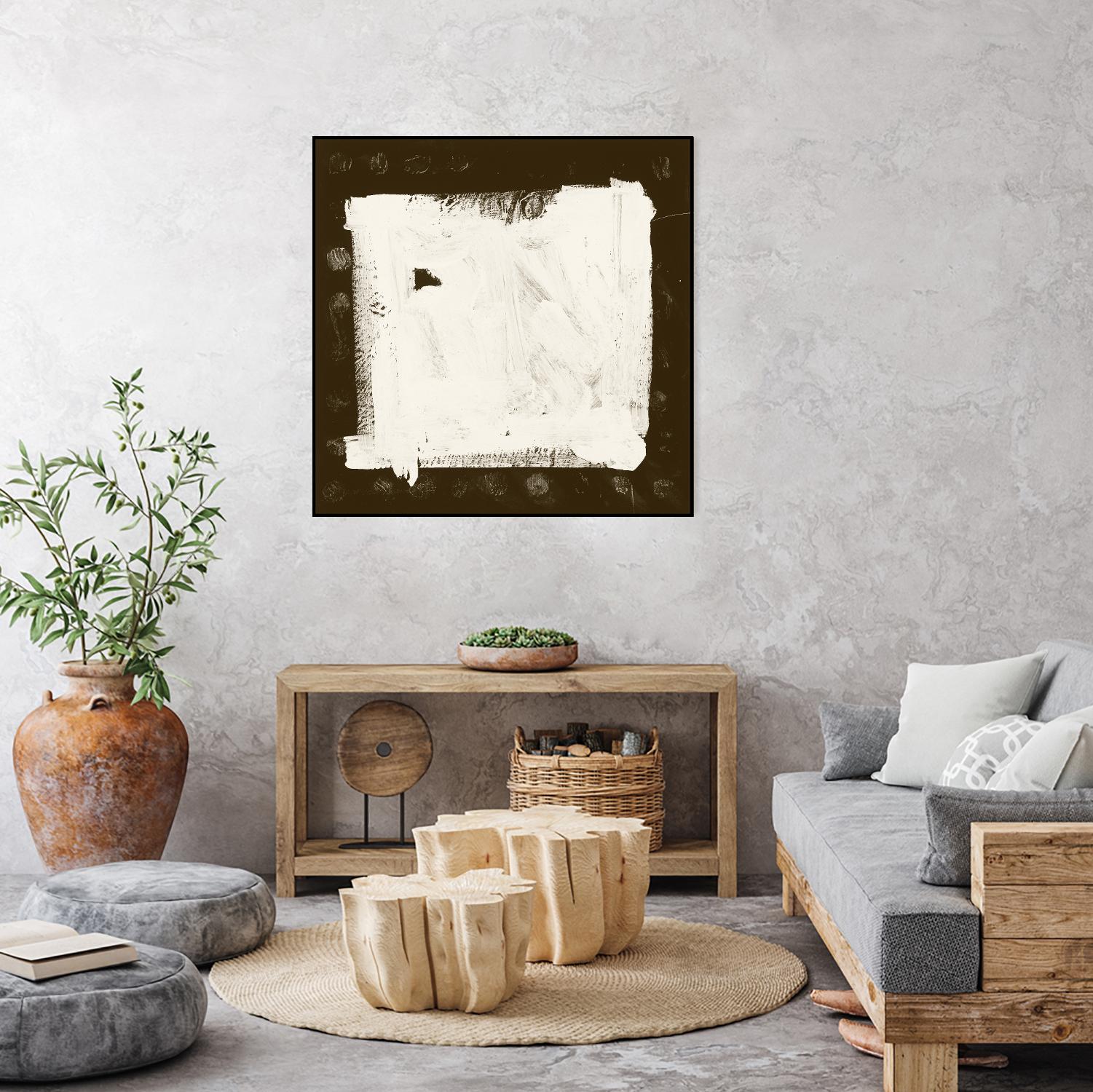 Sepia M by Franka Palek on GIANT ART - beige abstract