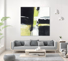 Confluence D by JB Hall on GIANT ART - green abstract