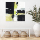 Confluence D by JB Hall on GIANT ART - green abstract