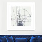Chalk Doodles G by Gregory Garrett on GIANT ART - beige abstract