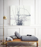 Chalk Doodles G by Gregory Garrett on GIANT ART - beige abstract