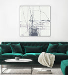 Chalk Doodles G by Gregory Garrett on GIANT ART - beige abstract