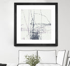 Chalk Doodles G by Gregory Garrett on GIANT ART - beige abstract