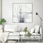 Chalk Doodles G by Gregory Garrett on GIANT ART - beige abstract
