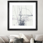 Chalk Doodles G by Gregory Garrett on GIANT ART - beige abstract