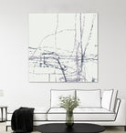 Chalk Doodles H by Gregory Garrett on GIANT ART - beige abstract