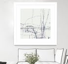 Chalk Doodles H by Gregory Garrett on GIANT ART - beige abstract