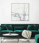 Chalk Doodles H by Gregory Garrett on GIANT ART - beige abstract