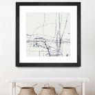Chalk Doodles H by Gregory Garrett on GIANT ART - beige abstract