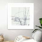 Chalk Doodles H by Gregory Garrett on GIANT ART - beige abstract