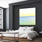 Minimalist Green Water by Kyle Goldie on GIANT ART - blue sea scene