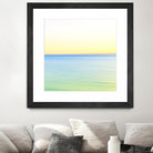 Minimalist Green Water by Kyle Goldie on GIANT ART - blue sea scene