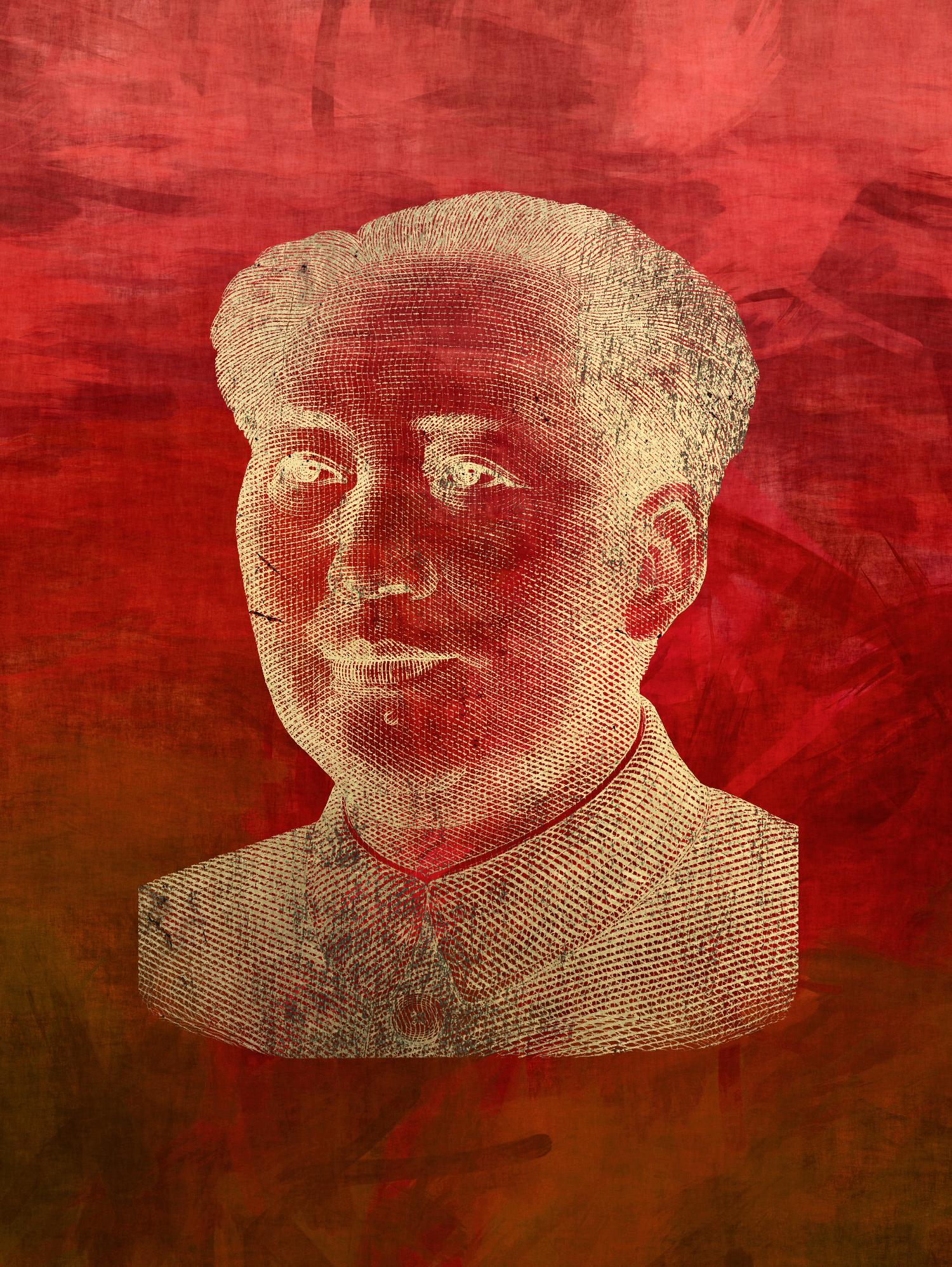 Mao by THE Studio on GIANT ART - beige oriental