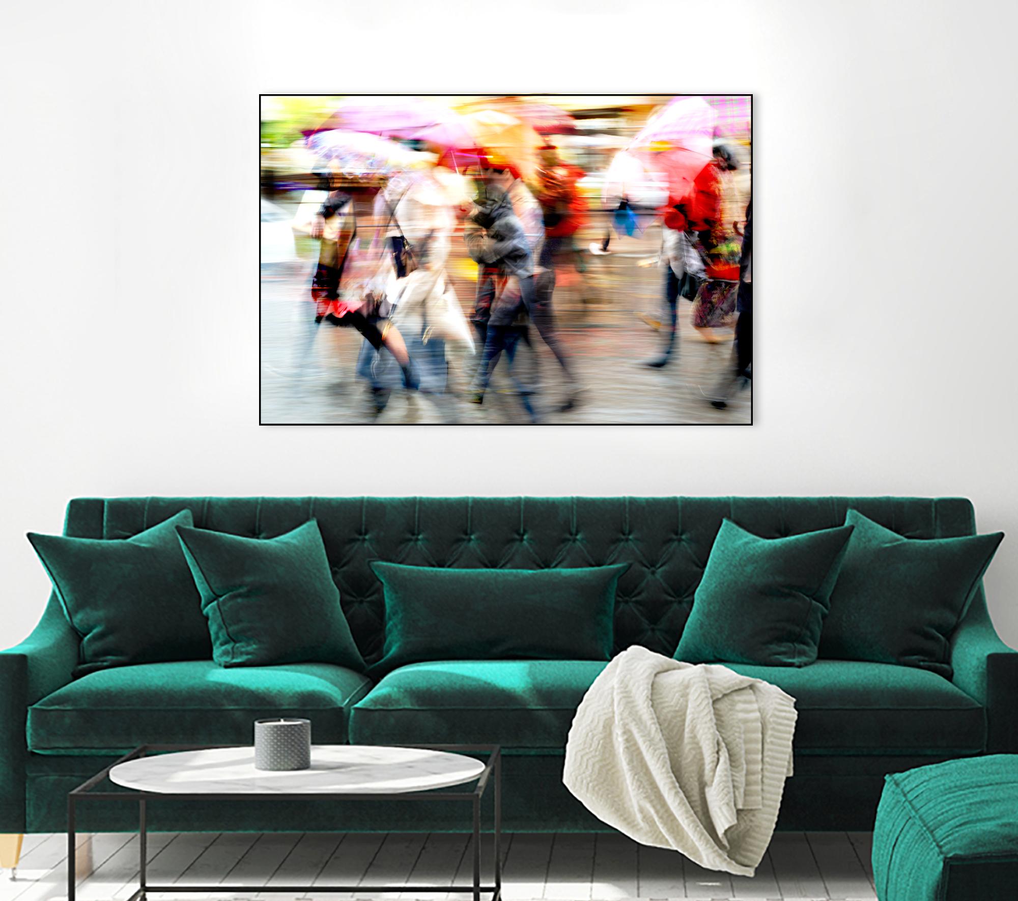 Rainy Days C by THE Studio on GIANT ART - red everyday life