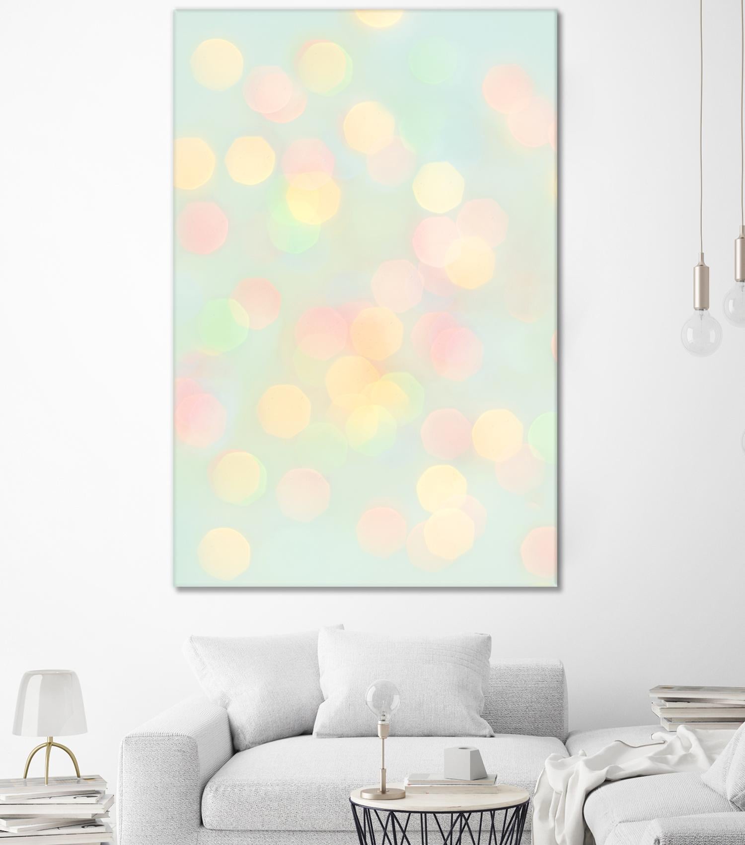 Sparkle by Libertad Leal on GIANT ART - pink abstract