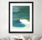 Coastal Seascapes C by THE Studio on GIANT ART - green abstract print beach house