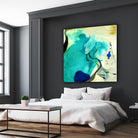 Neon Dreaming D by THE Studio on GIANT ART - blue abstract