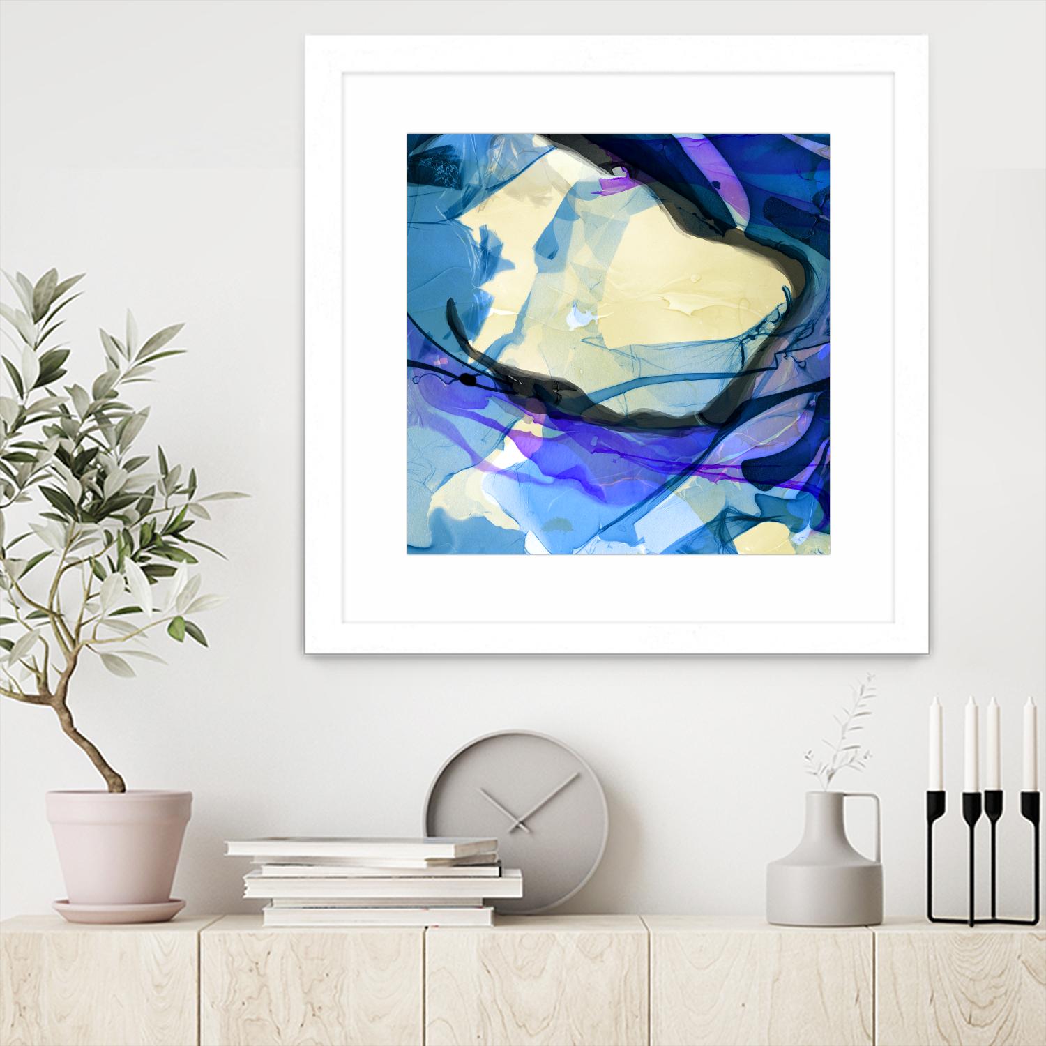 Neon Dreaming I by THE Studio on GIANT ART - purple abstract
