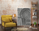 Clustered Dots B by Natasha Marie on GIANT ART - black abstract