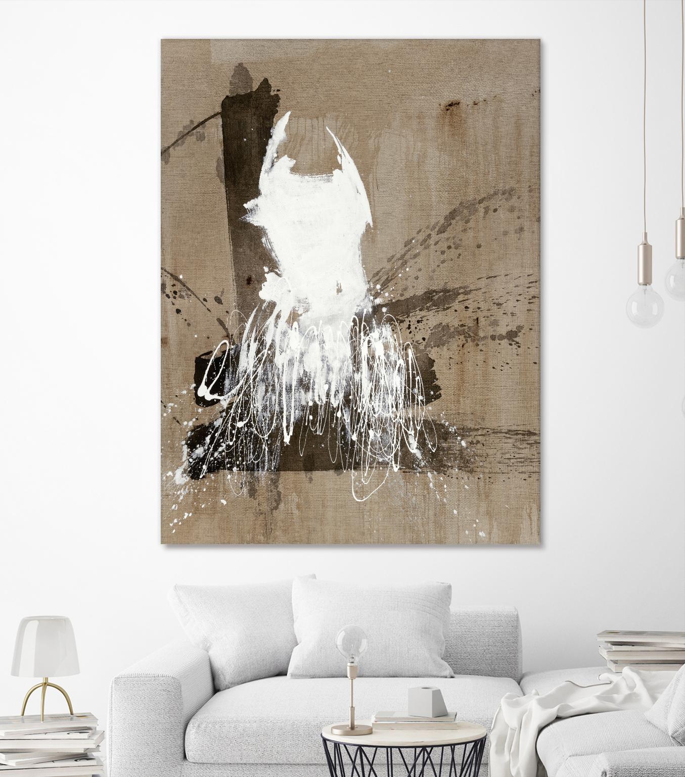 White Dress 2 by Paul Ngo on GIANT ART - black abstract