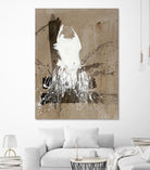 White Dress 2 by Paul Ngo on GIANT ART - black abstract