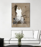 White Dress 2 by Paul Ngo on GIANT ART - black abstract