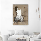 White Dress 2 by Paul Ngo on GIANT ART - black abstract