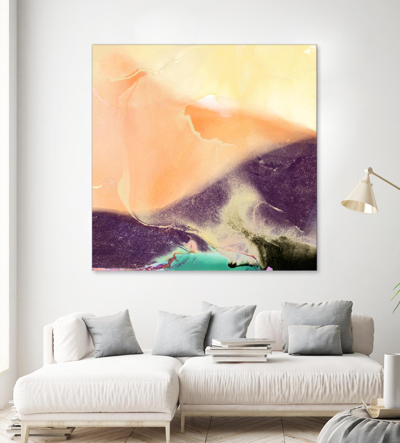 Dream Landscape B by THE Studio on GIANT ART - orange abstract