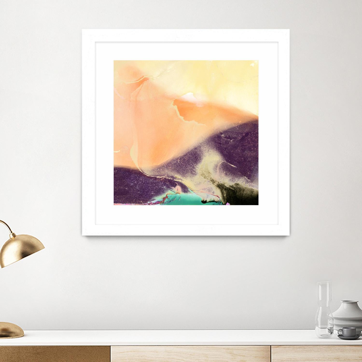 Dream Landscape B by THE Studio on GIANT ART - orange abstract