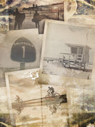 Los Angeles Polaroid Collage A by SEA Studio on GIANT ART - beige cityscapes & streets color photography