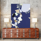Patchwork 5 by Kyle Goderwis on GIANT ART - purple abstract