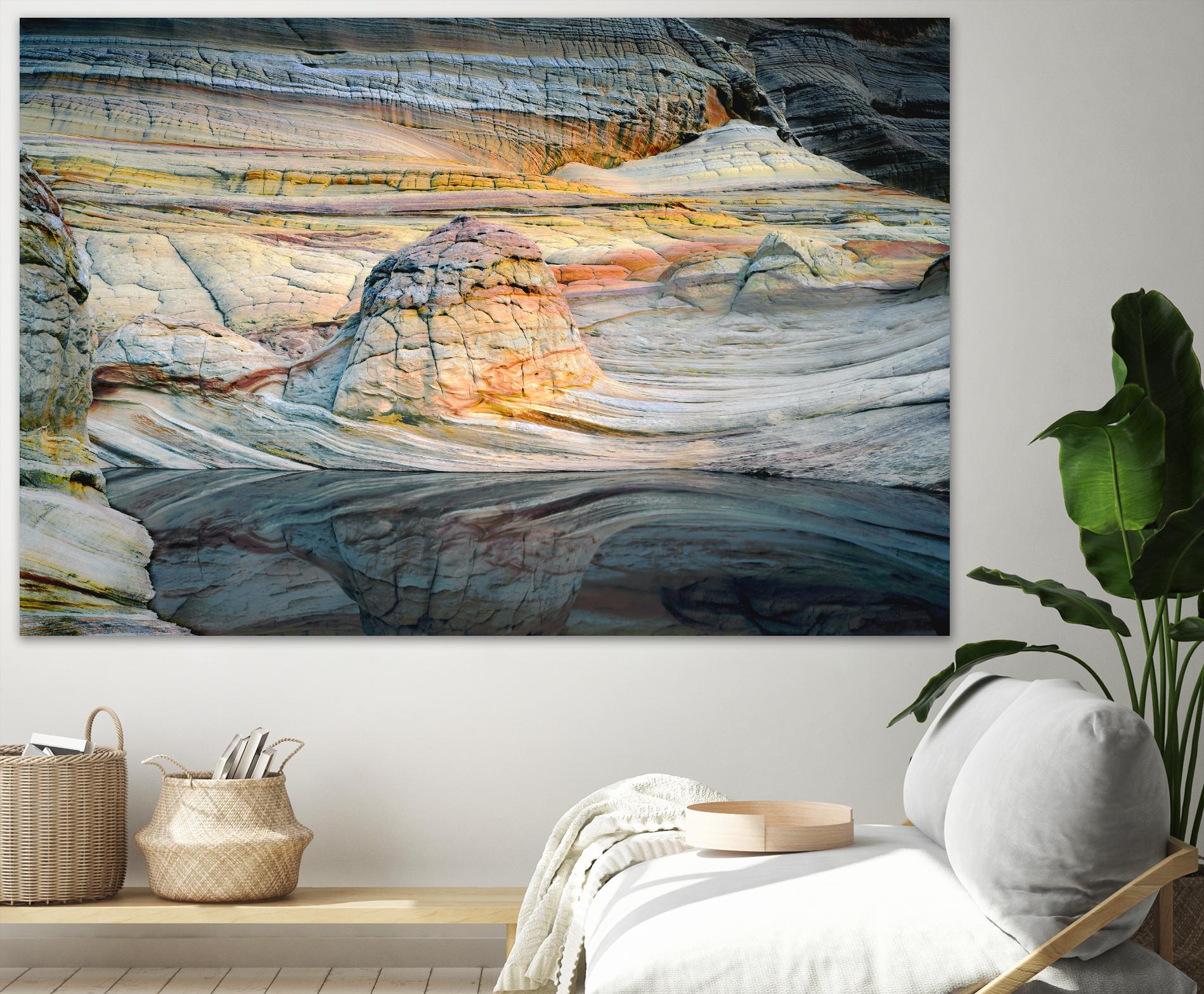 Coyotte Bluffs 1 by Robert Hansen on GIANT ART - grey landscape