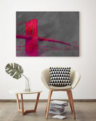 Brooklyn Bridge by THE Studio on GIANT ART - pink architecture pont