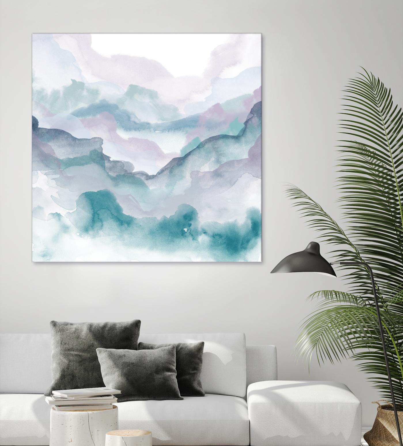 Interstellar J by JB Hall on GIANT ART - purple abstract