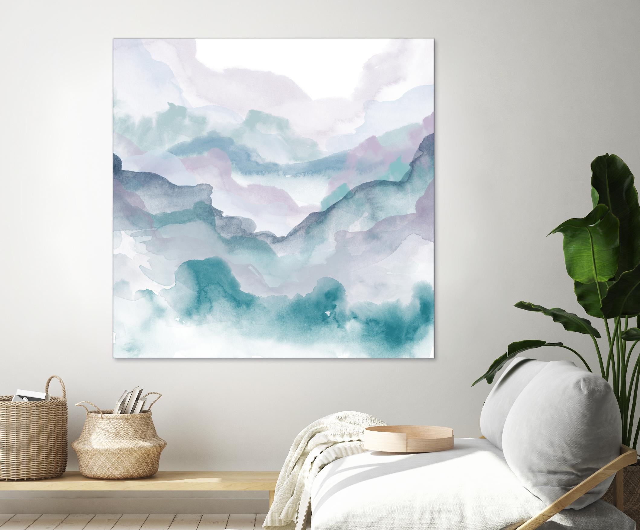 Interstellar J by JB Hall on GIANT ART - purple abstract