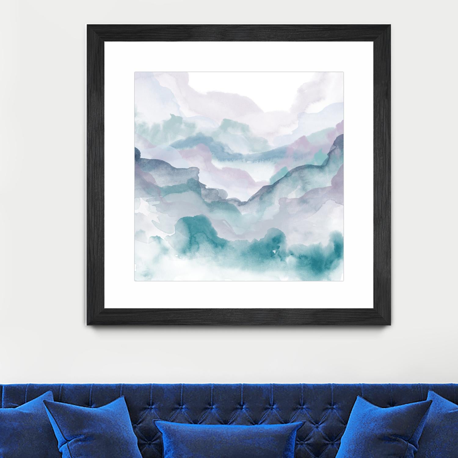 Interstellar J by JB Hall on GIANT ART - purple abstract