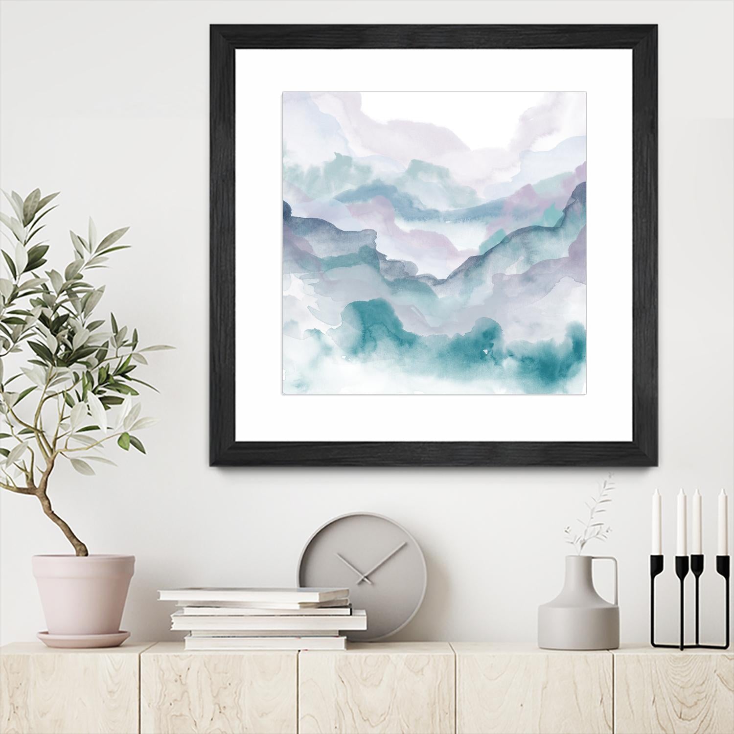 Interstellar J by JB Hall on GIANT ART - purple abstract