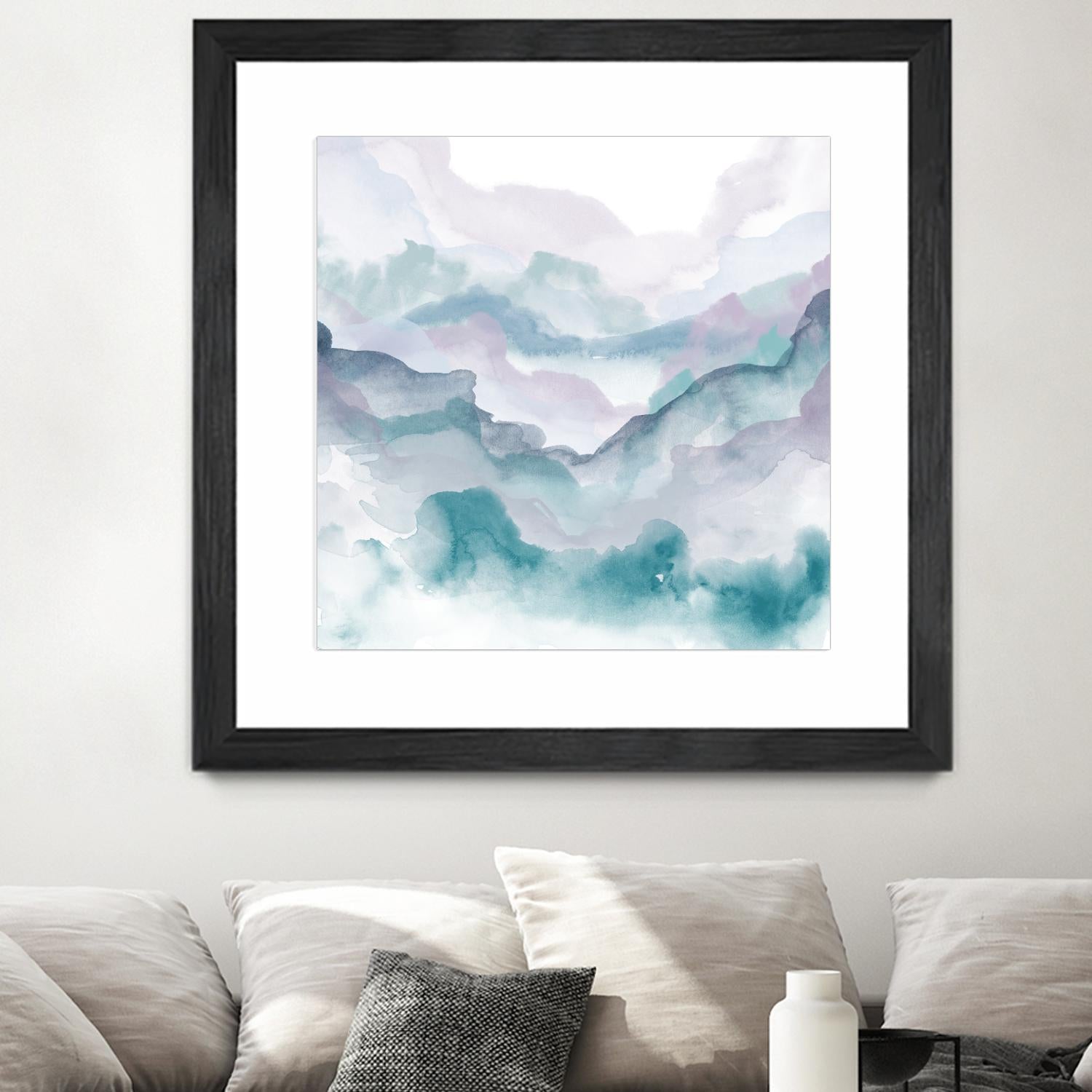 Interstellar J by JB Hall on GIANT ART - purple abstract