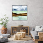 Shore I by Chris Paschke on GIANT ART - green sea scene