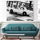 Times Square Taxi 2 by GI ArtLab on GIANT ART - black city scene