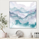 Layers of Spring D by THE Studio on GIANT ART - turquoise abstract