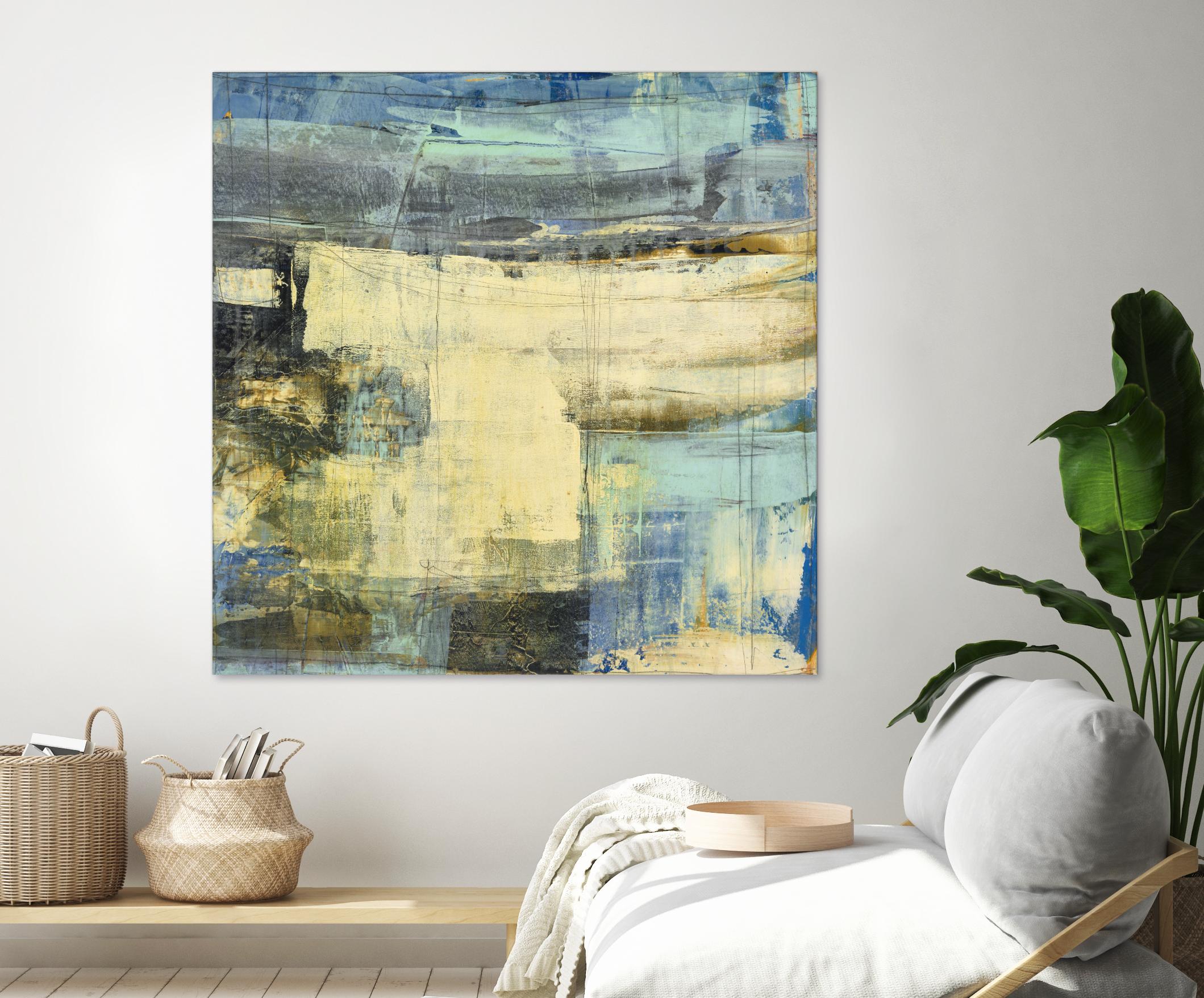 Primary Jetty 2 by Maeve Harris on GIANT ART - beige abstract