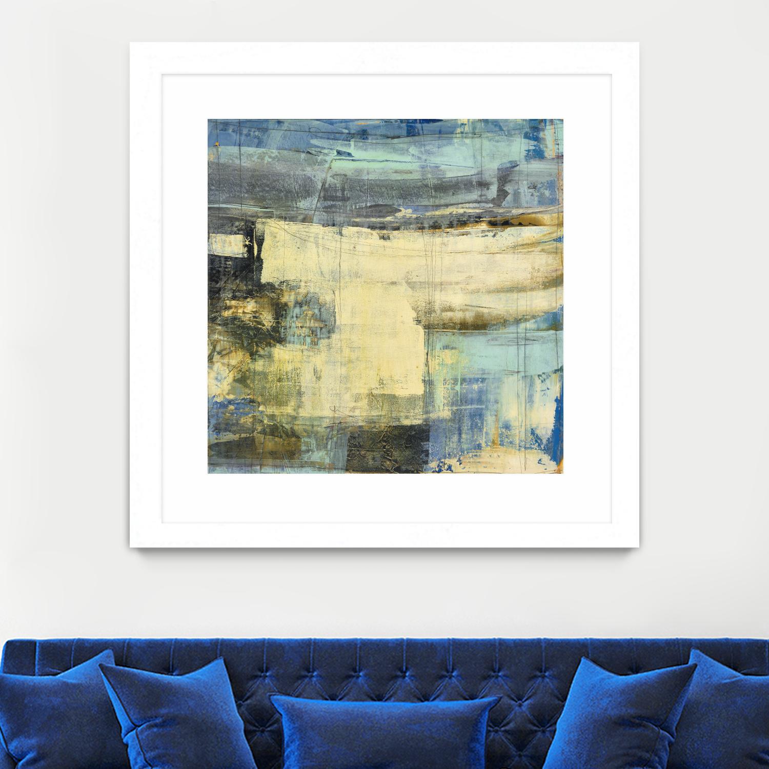 Primary Jetty 2 by Maeve Harris on GIANT ART - beige abstract