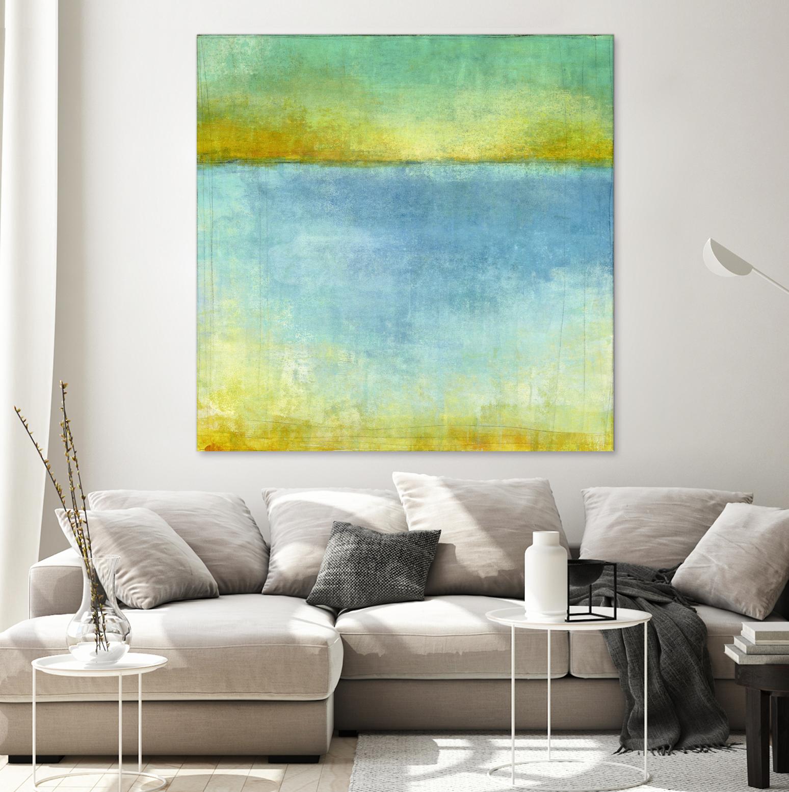 Untitled by Maeve Harris on GIANT ART - yellow abstract