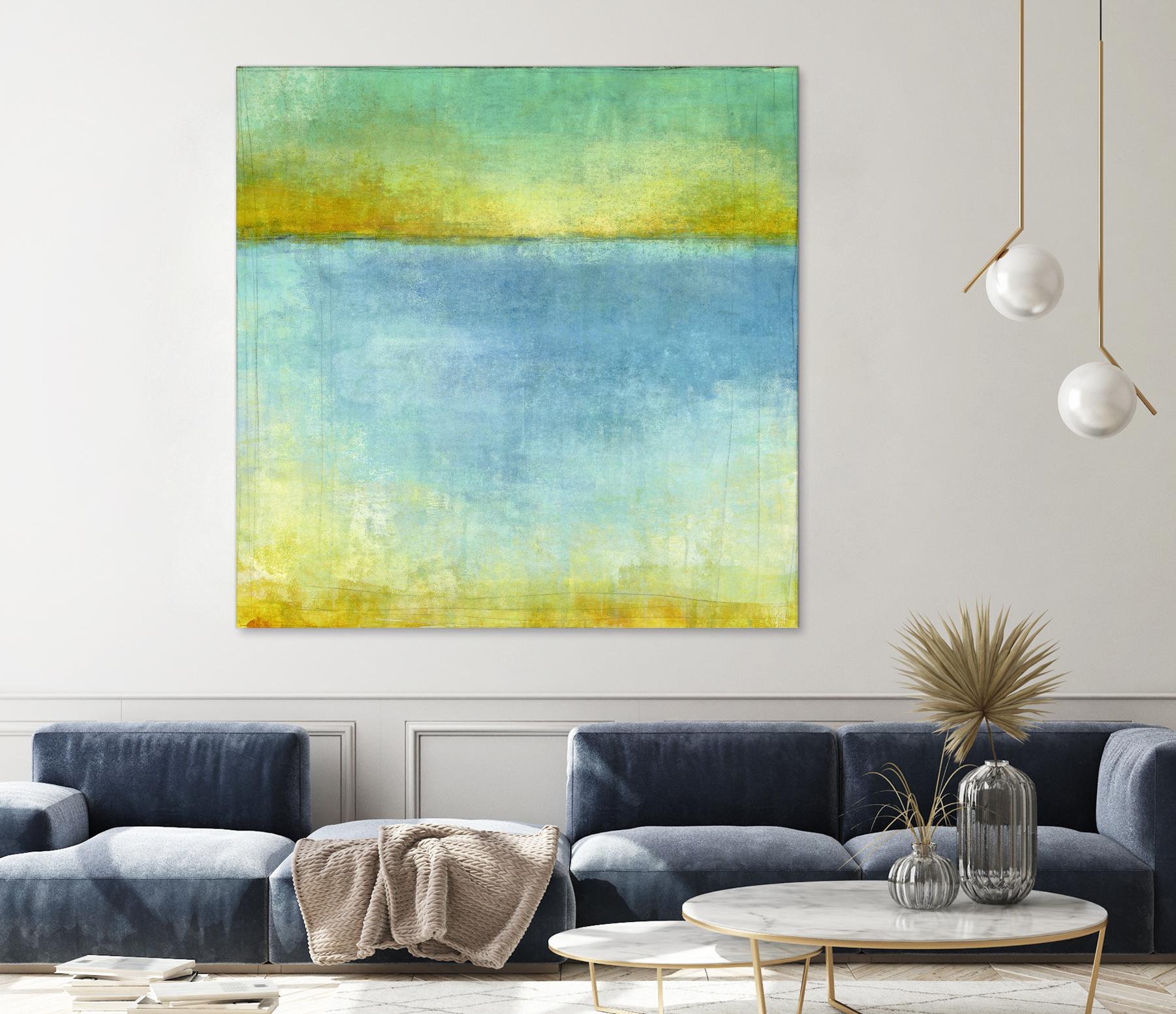 Untitled by Maeve Harris on GIANT ART - yellow abstract
