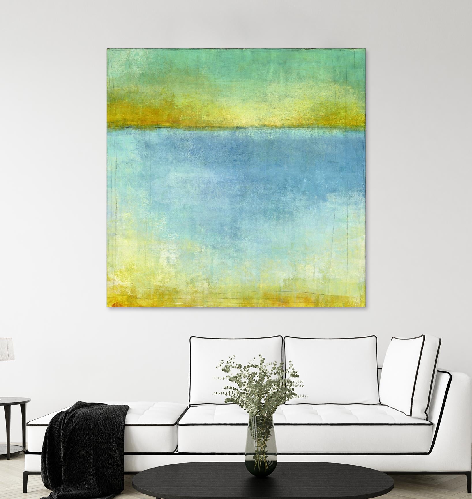 Untitled by Maeve Harris on GIANT ART - yellow abstract