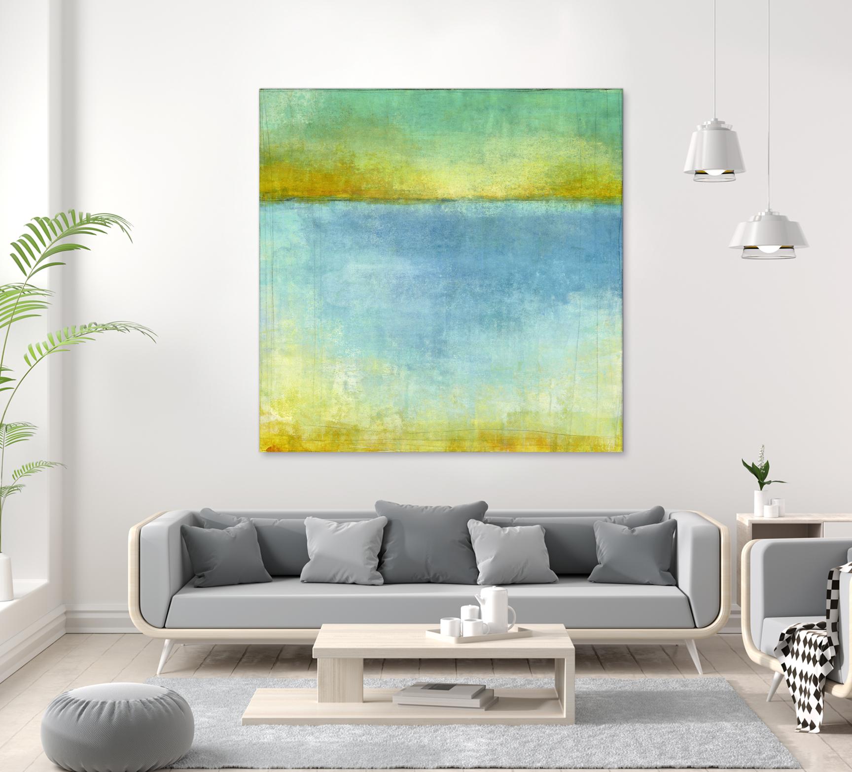 Untitled by Maeve Harris on GIANT ART - yellow abstract